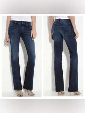 Citizens Of Humanity Dita Petite Bootcut Low Rise Dark Wash Jeans -Sz 27